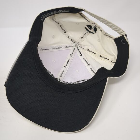 TaylorMade Tour Preferred Slideback Baseball Cap White One Size Embroidered - Picture 7 of 9